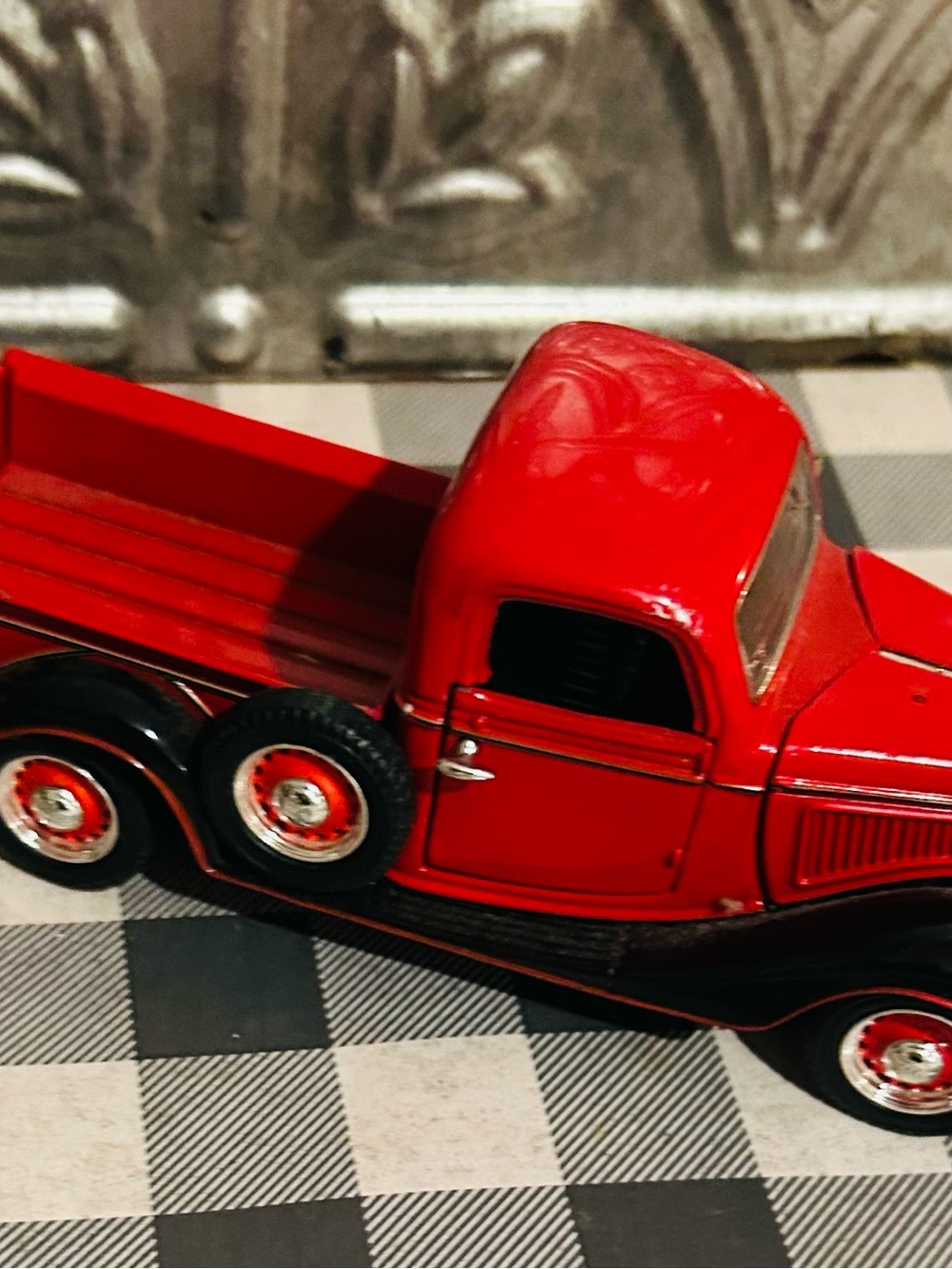 Red Classic Toy Truck - Kids Toy
